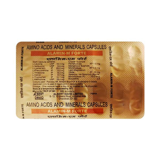 ALAMIN M FORTE Capsule 14's - Global Surgicals