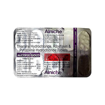 ALCOFIX GOLD Tablet 10's - Global Surgicals