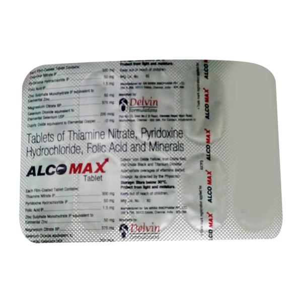ALCOMAX Tablet 10's - Global Surgicals