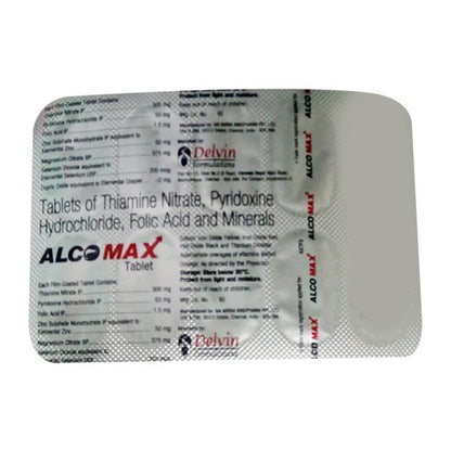 ALCOMAX Tablet 10's - Global Surgicals