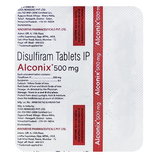 ALCONIX 500mg Tablet 4's - Global Surgicals