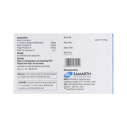 Aldopam 500mg Injection 20ml - Global Surgicals