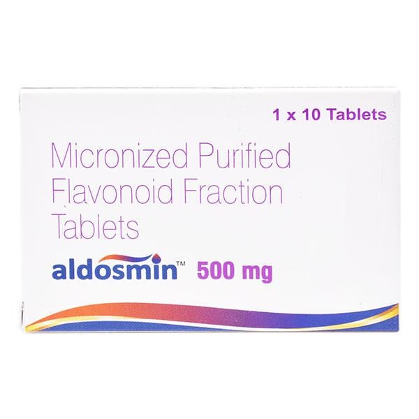 ALDOSMIN 500mg Tablet 10's - Global Surgicals