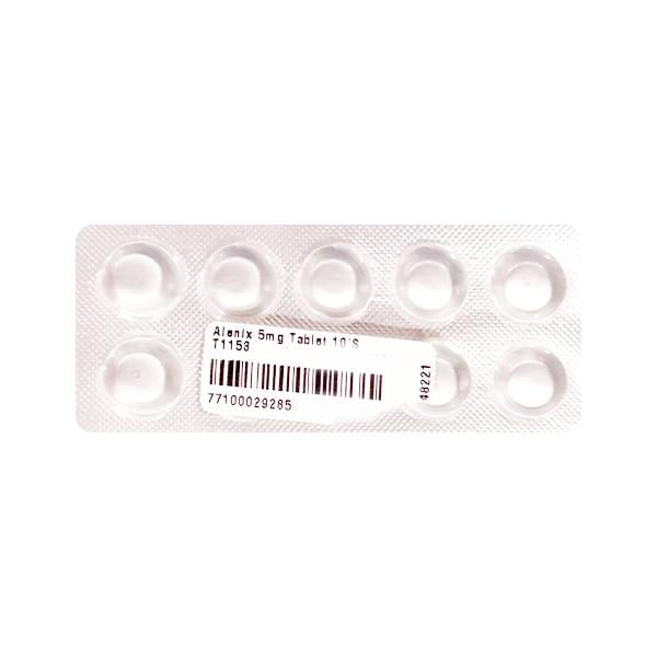 Alenix 5mg Tablet 10'S - Global Surgicals