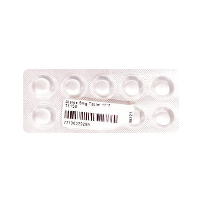Alenix 5mg Tablet 10'S - Global Surgicals