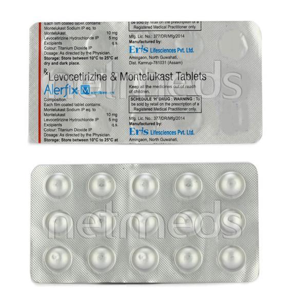 Alerfix M Tablet 15'S - Global Surgicals