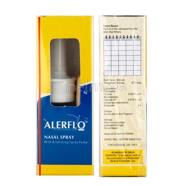 Alerflo 27.5Mcg Nasal Spray 1's - Global Surgicals