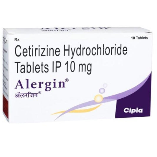 Alergin Tablet 10'S - Global Surgicals