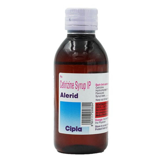 Alerid Syrup 60ml - Global Surgicals