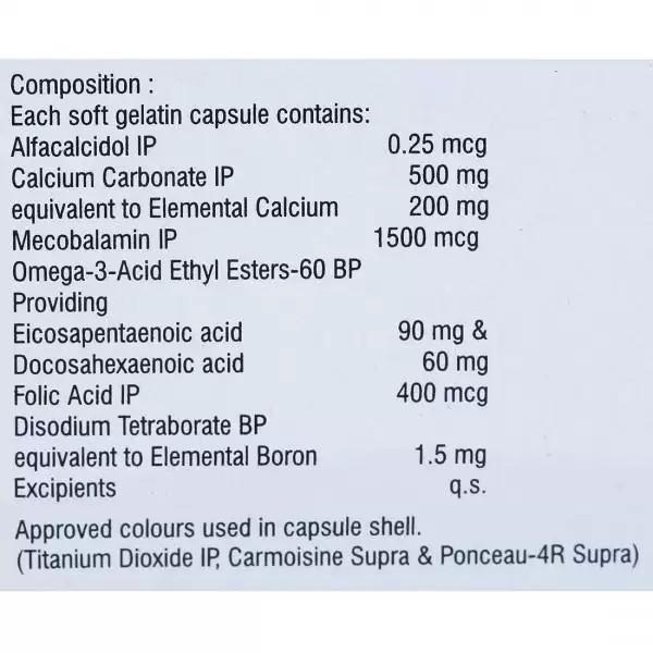 ALFA MAXICAL Revised Formula Capsule 10's - Global Surgicals