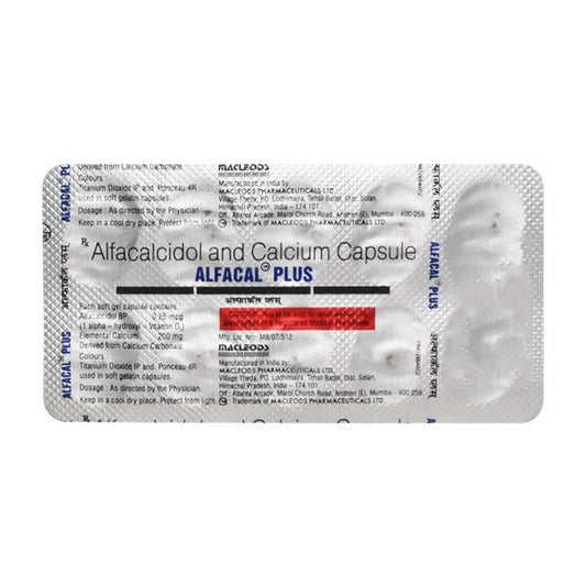 Alfacal Plus Capsule 10'S - Global Surgicals