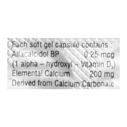 Alfacal Plus Capsule 10'S - Global Surgicals