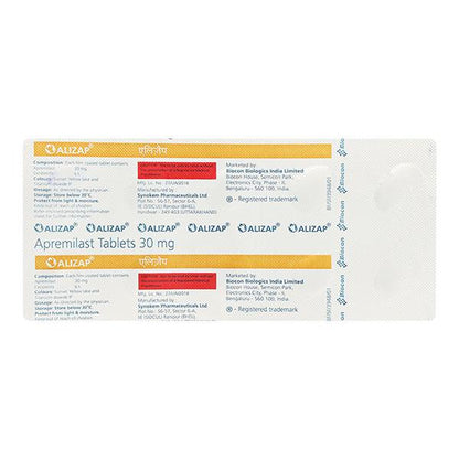 Alizap 30mg Tablet 10'S - Global Surgicals