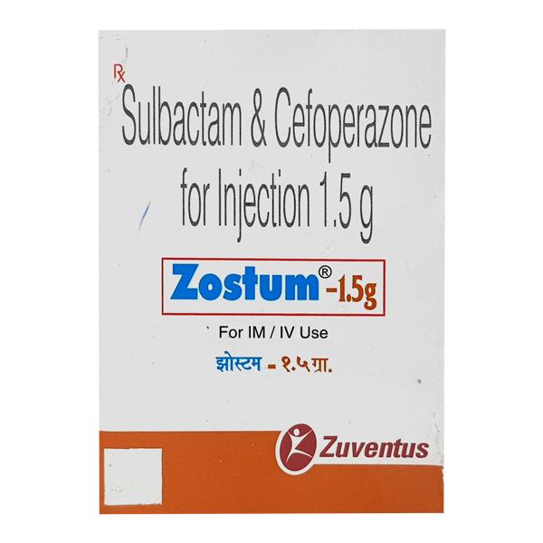 Zostum 1.5gm Injection 1's