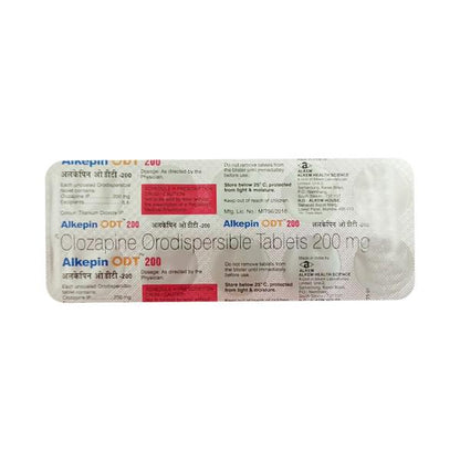 Alkepin Odt 200mg Tablet 10'S - Global Surgicals