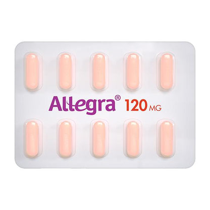 Allegra 120mg Tablet 10'S - Global Surgicals