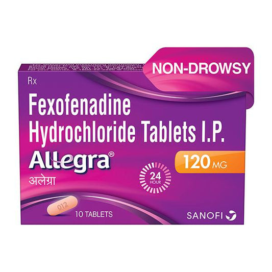 Allegra 120mg Tablet 10'S - Global Surgicals