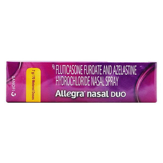 ALLEGRA NASAL DUO 70md Nasal Spray 7gm - Global Surgicals