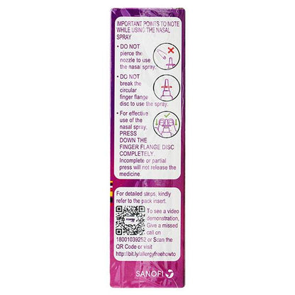 ALLEGRA NASAL DUO 70md Nasal Spray 7gm - Global Surgicals