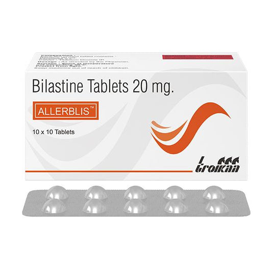 ALLERBLIS 20 Tablet 10's - Global Surgicals