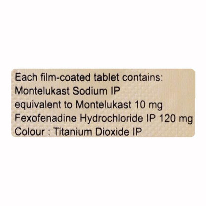 ALLERCET FX Tablet 10's - Global Surgicals