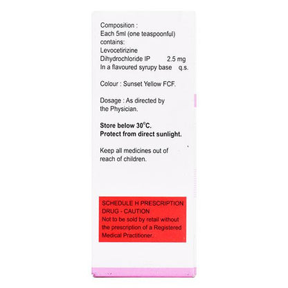 ALLERCET L Syrup 60ml - Global Surgicals