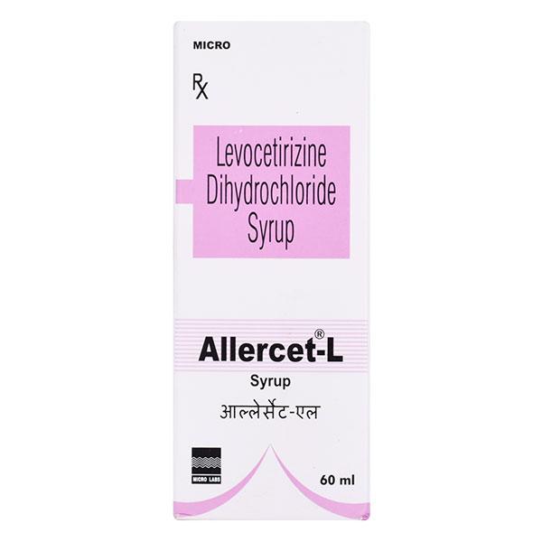 ALLERCET L Syrup 60ml - Global Surgicals