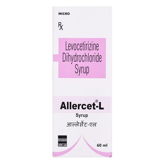 ALLERCET L Syrup 60ml - Global Surgicals