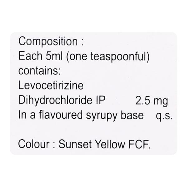 ALLERCET L Syrup 60ml - Global Surgicals