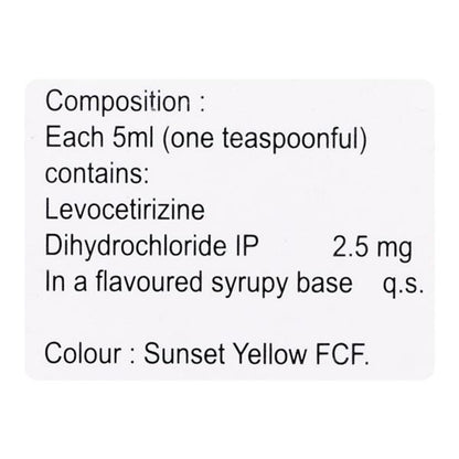 ALLERCET L Syrup 60ml - Global Surgicals