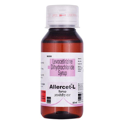 ALLERCET L Syrup 60ml - Global Surgicals