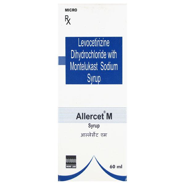 Allercet M Syrup 60ml - Global Surgicals