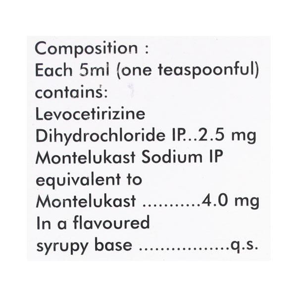 Allercet M Syrup 60ml - Global Surgicals