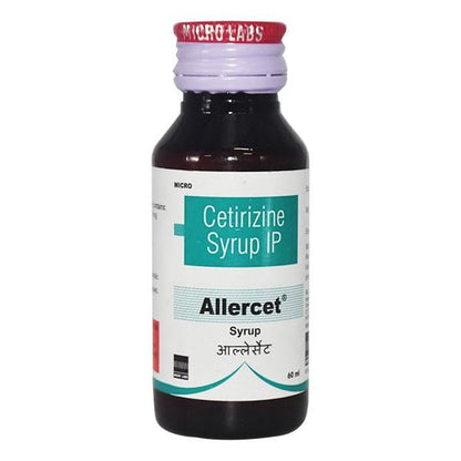 Allercet Syrup 60ml - Global Surgicals