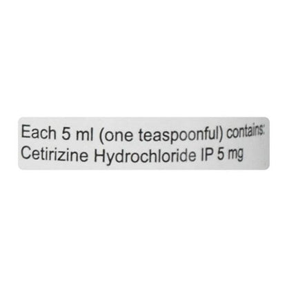 Allercet Syrup 60ml - Global Surgicals