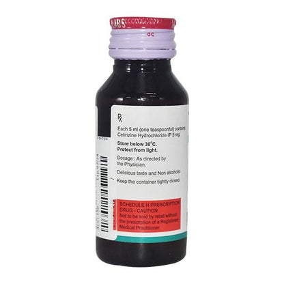 Allercet Syrup 60ml - Global Surgicals