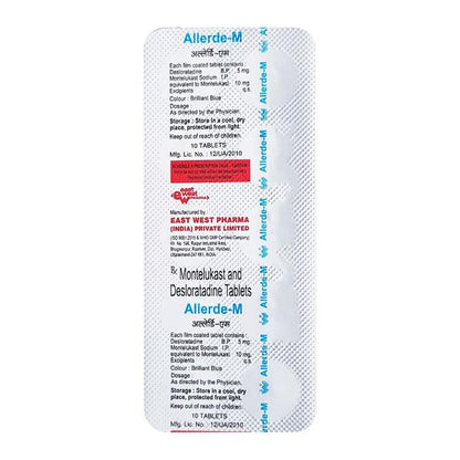 Allerde M Tablet 10'S - Global Surgicals