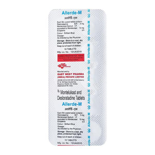Allerde M Tablet 10'S - Global Surgicals