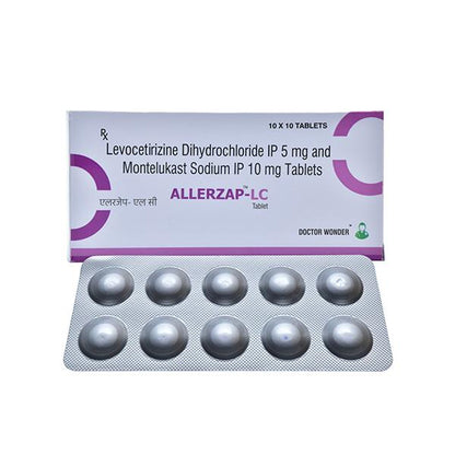 ALLERZAP LC Tablet 10's - Global Surgicals