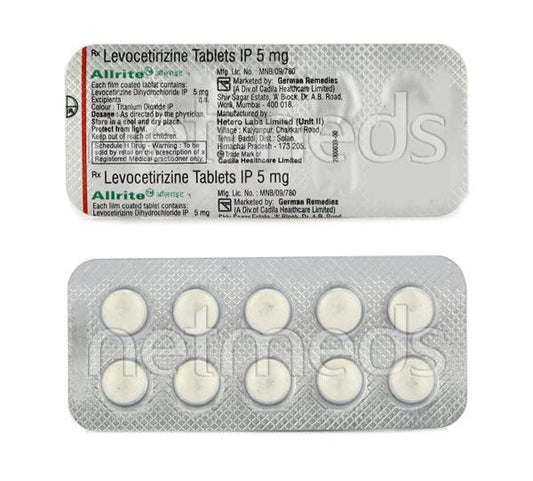 Allrite 5mg Tablet 10'S - Global Surgicals