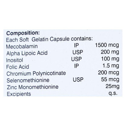 ALNERVE PLUS Softgel Capsule 15's - Global Surgicals