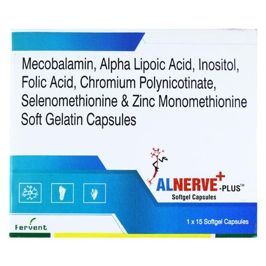 ALNERVE PLUS Softgel Capsule 15's - Global Surgicals