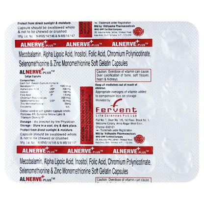 ALNERVE PLUS Softgel Capsule 15's - Global Surgicals