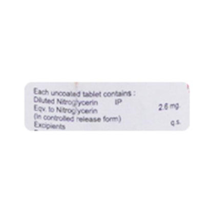 ALNITRO 2.6mg Tablet 30's - Global Surgicals