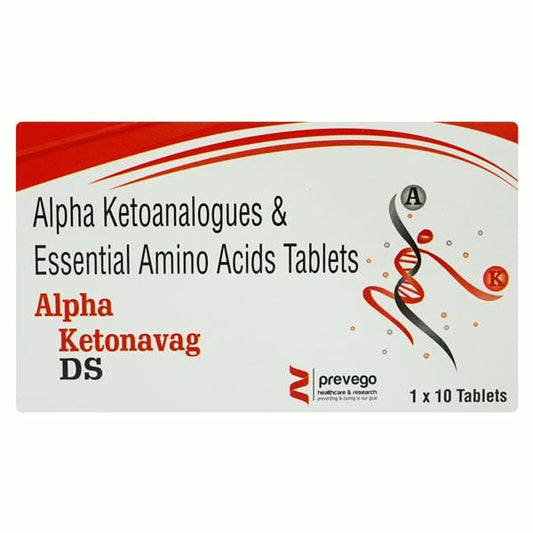 ALPHA KETONAVAG DS Tablet 10's - Global Surgicals