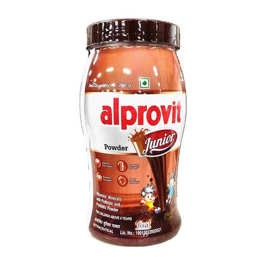 ALPROVIT JUNIOR CHOCOLATE FLAVOUR Powder 200g - Global Surgicals