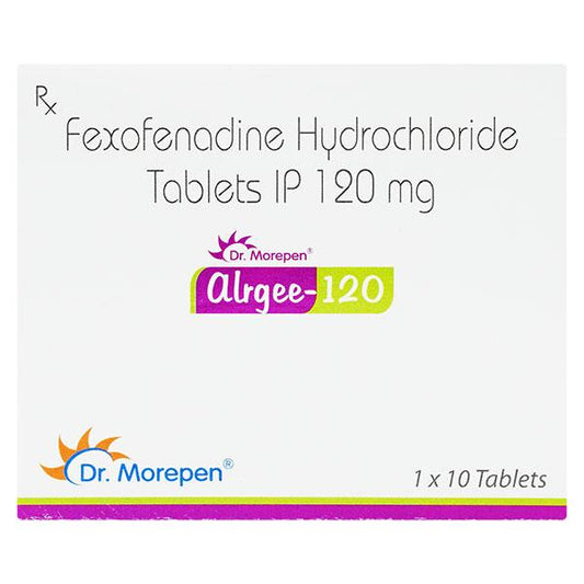 ALRGEE 120 Tablet 10's - Global Surgicals
