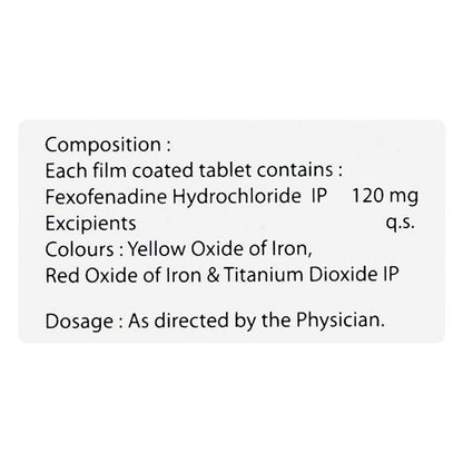 ALRGEE 120 Tablet 10's - Global Surgicals