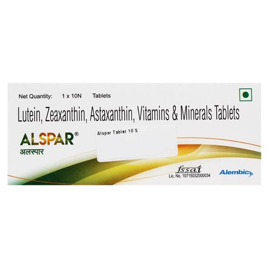 Alspar Tablet 10'S - Global Surgicals