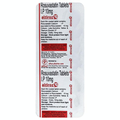 ALTIROZ 10 Tablet 10's - Global Surgicals